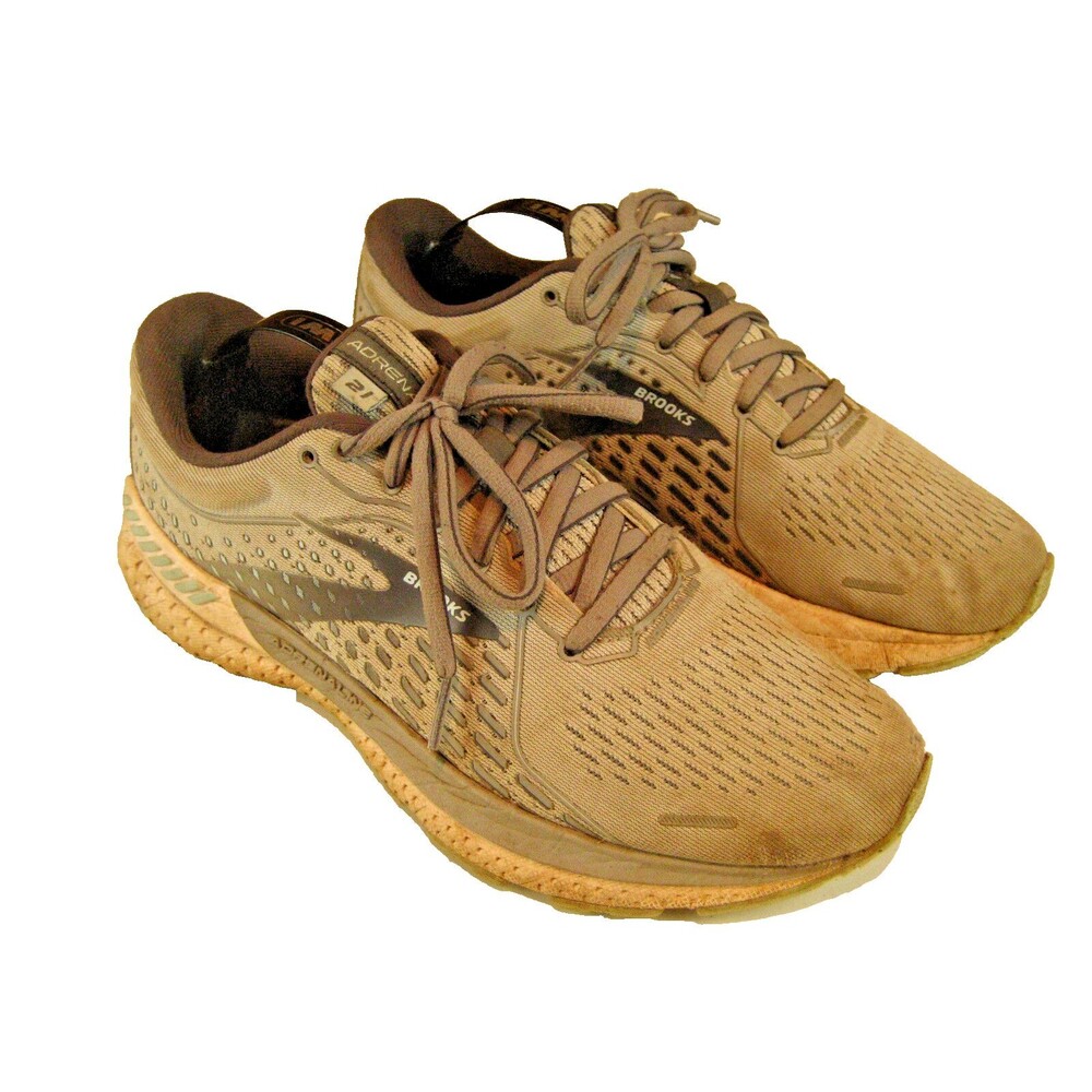 Mens  Brooks Adrenaline GTS 12 Running Shoes Gray/Black Sneakers sz 8